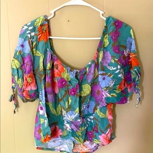 Short Flowered shirt